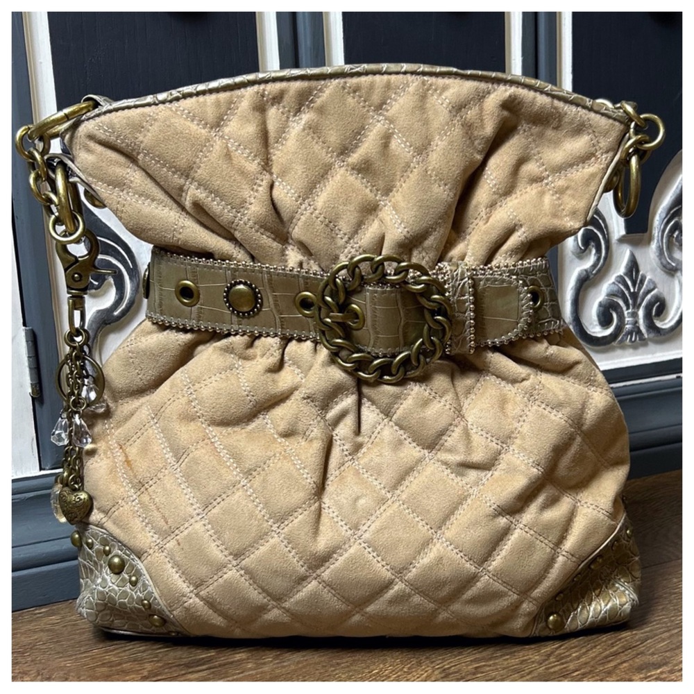 Vintage Kathy Van Zeelan Quilted Hobo Bag - Picture 3 of 12